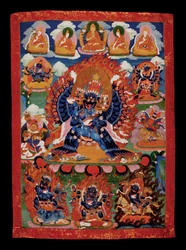 Tibet - Section de Yamantaka Thanka (mémorial)